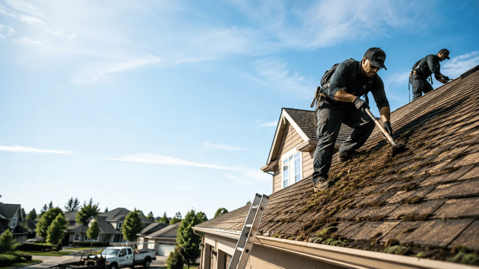 Roof Moss Removal in Benton, KS near me